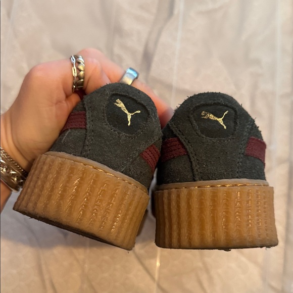 Rihanna Fenty Puma Creeper sneakers Green - Picture 5 of 8